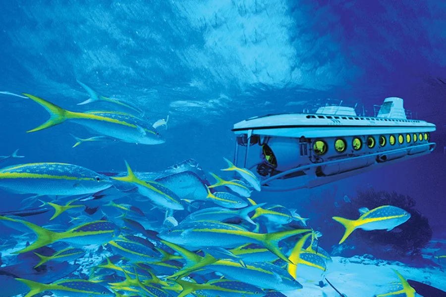 Sindbad Submarine undersea trip in Hurghada
